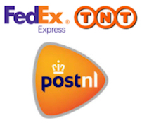 LABEL&CO verstuurt met TNT Express-FEDEX en postnl